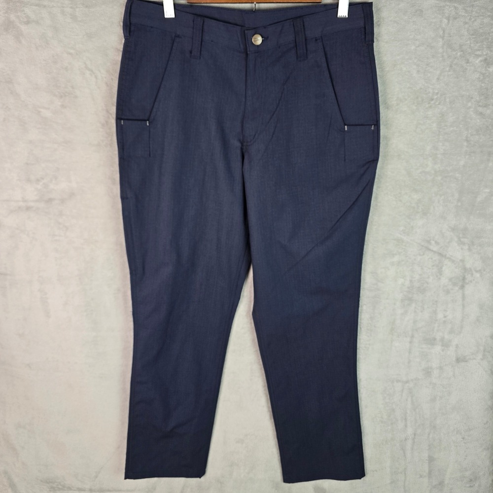 Carhartt Mens Relaxed Fit Ripstop Work Pants Navy Blue 30x30 74533-20